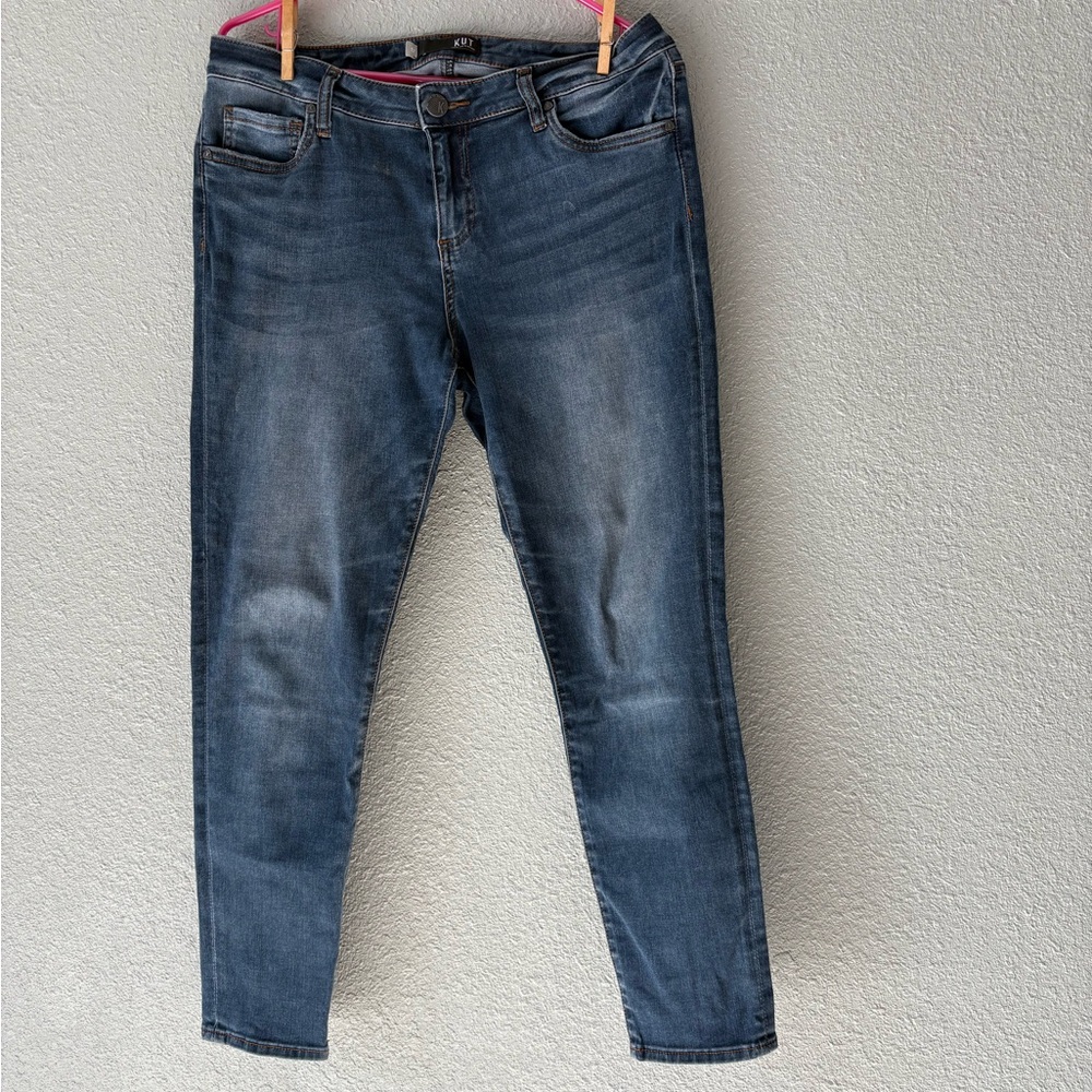 Kut from the Kloth Dark Wash Skinny Jeans